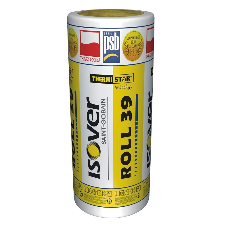 welna szklana psb roll 39 grubosc 50 mm isover 1