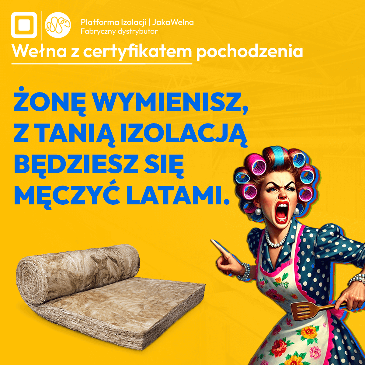Żonę wymienisz, z Tanią izolacją będziesz się męczyć latami.