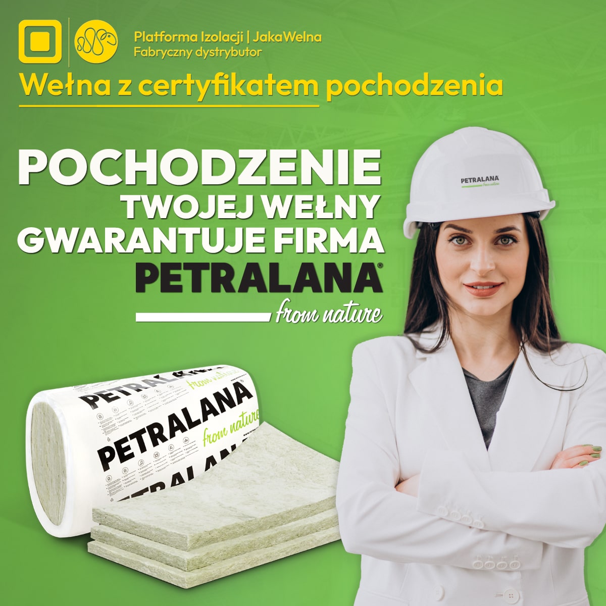 Pochodzenie Twojej wełny gwarantuje firma Petralana