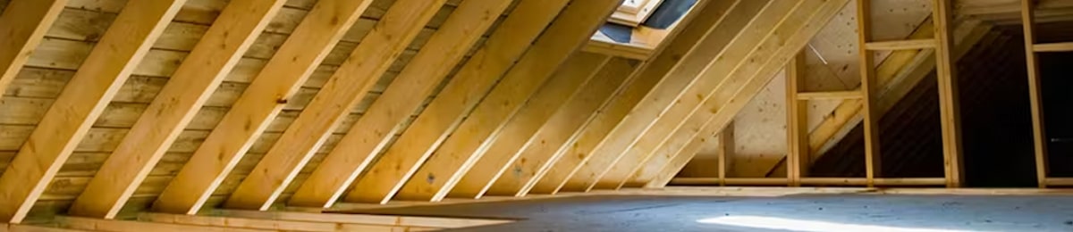 welna z welonem na poddaszu