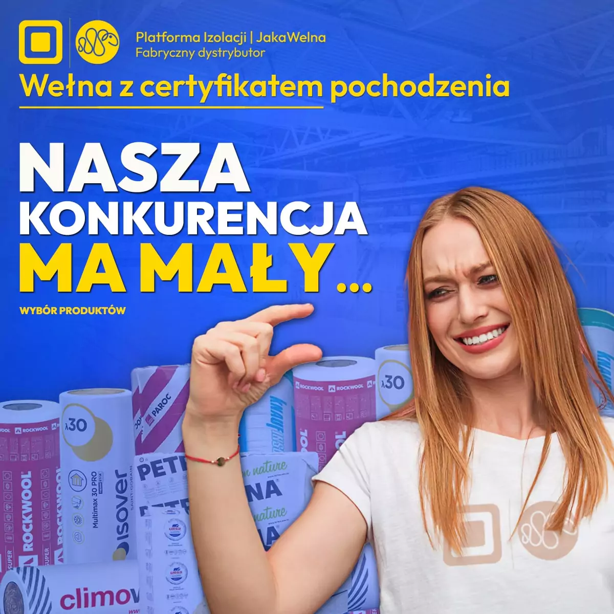Nasza konkurencja ma mały... wybór produktów