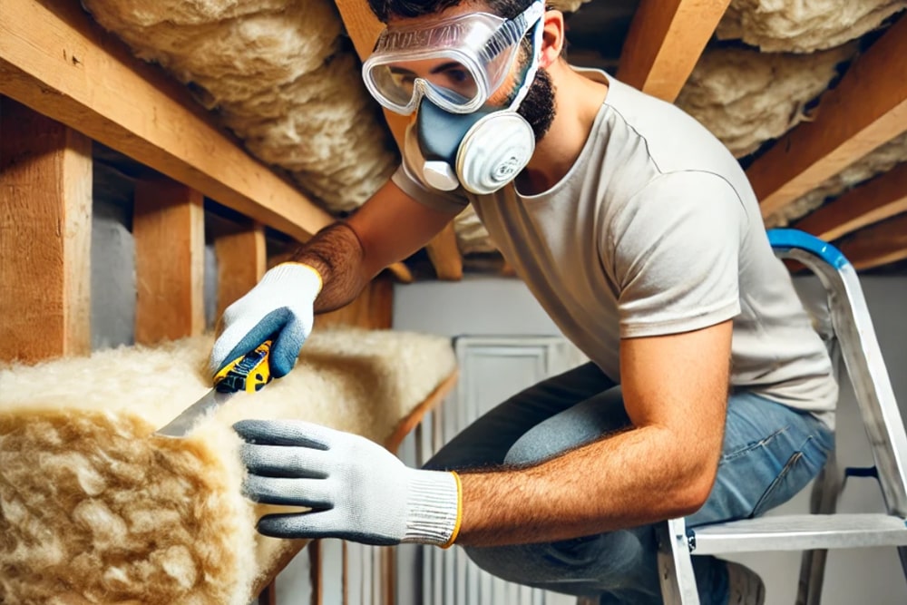 czym ciac welne mineralna