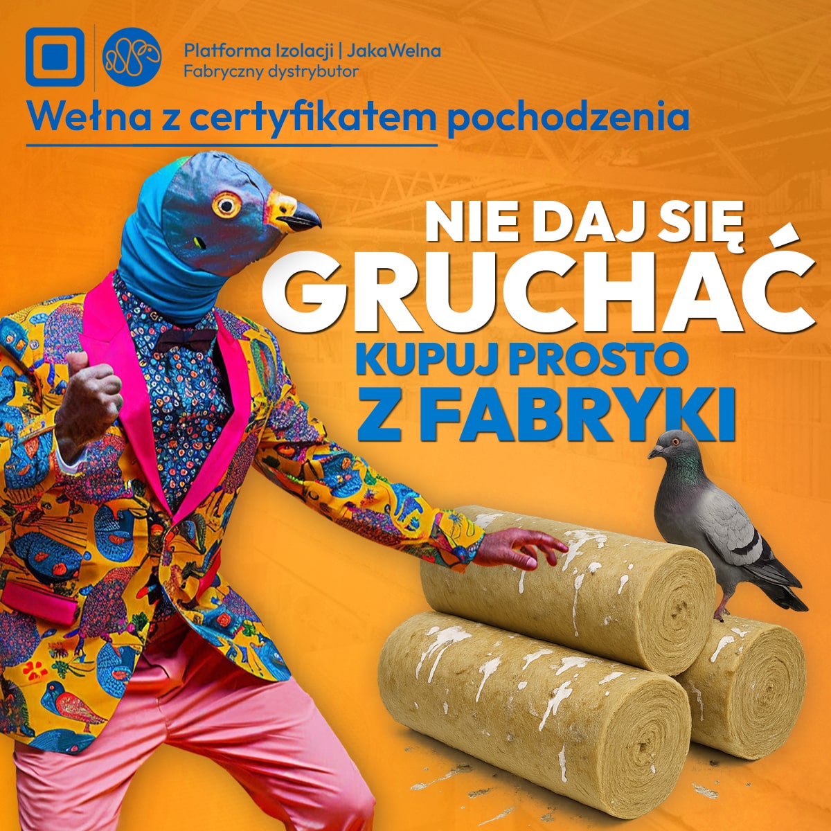 Nie daj się gruchać - kupuj prosto z fabryki!