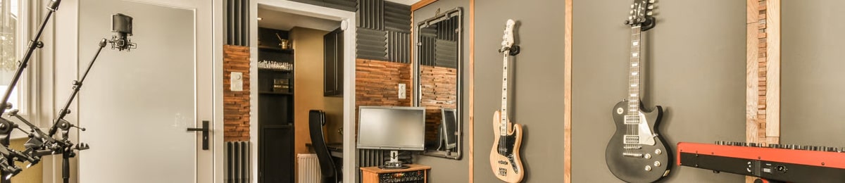 wyciszenie pomieszczenia muzycznego