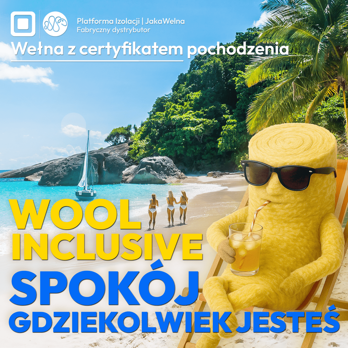 wool inclusive - spokoj, gdziekolwiek jestes - kup tylko na jakawelna.pl
